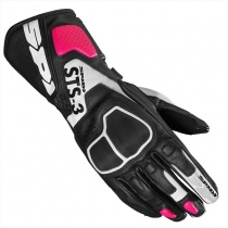 Мотоперчатки Spidi STS-3 Lady Black/Pink/White