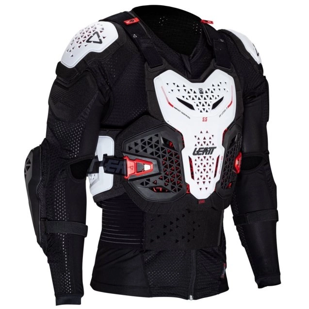 Моточерепаха Leatt 5.5 Evo Body Protector White