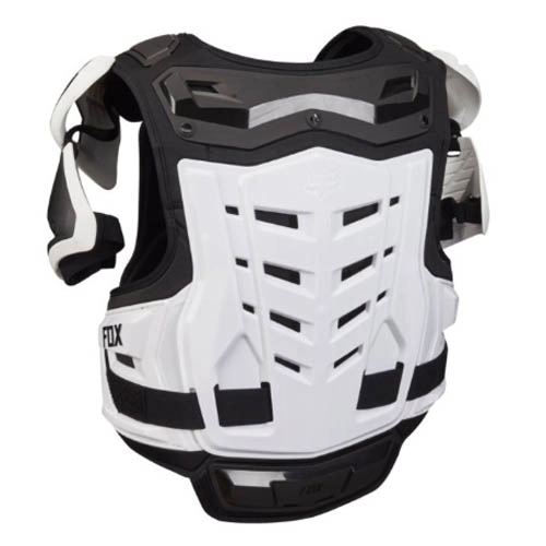 Моточерепаха FOX Raptor Vest Black/White