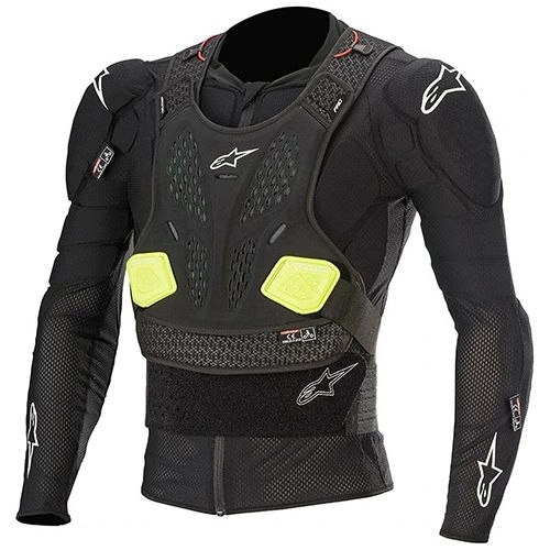 Моточерепаха Alpinestars Bionic PRO V2 Black/Fluo Yellow