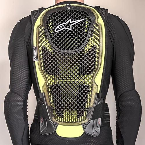 Моточерепаха Alpinestars Bionic PRO V2 Black/Fluo Yellow