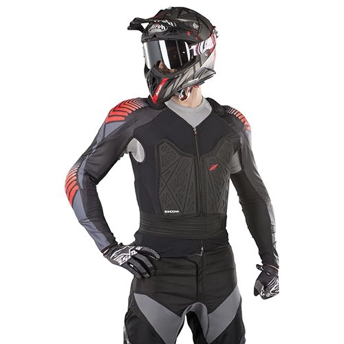 Моточерепаха Zandona Soft Active Evo X7 Black/Red