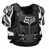 Моточерепаха FOX Raptor Vest Black/White
