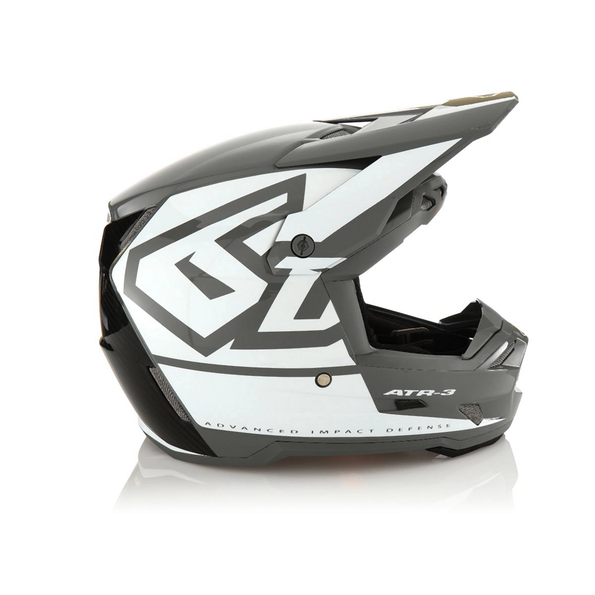 Шолом 6D ATR-3 Hex Black/Grey/White