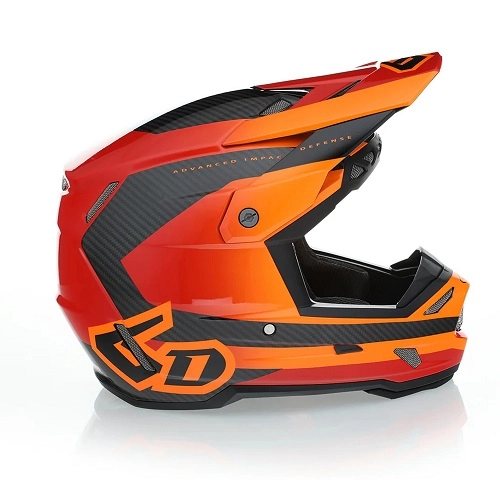 Шолом 6D ATR-3 Pure Orange