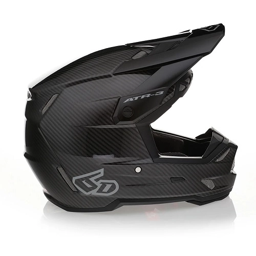 Шолом 6D ATR-3 Solid Black/Grey