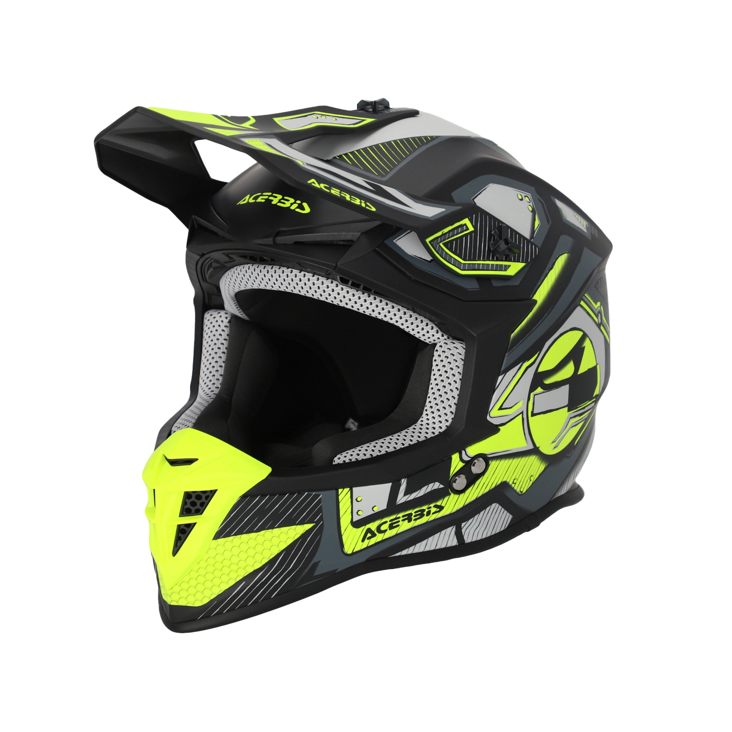 Шолом Acerbis Linear 2206 Black/Yellow