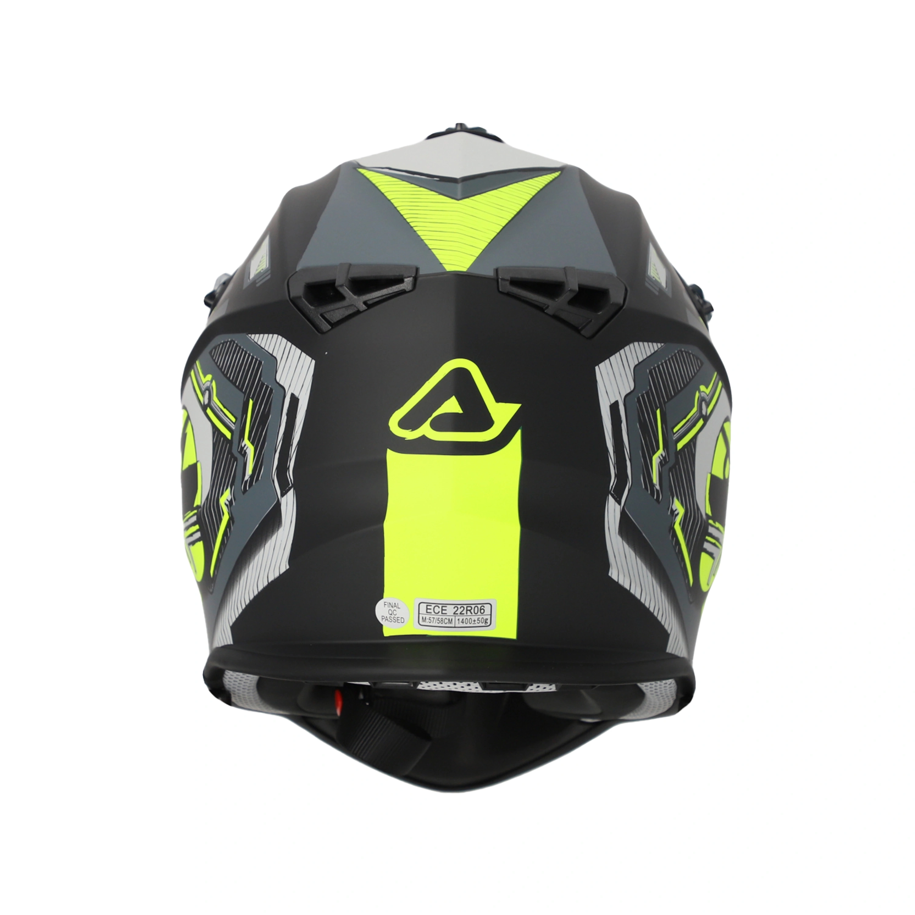 Шолом Acerbis Linear 2206 Black/Yellow