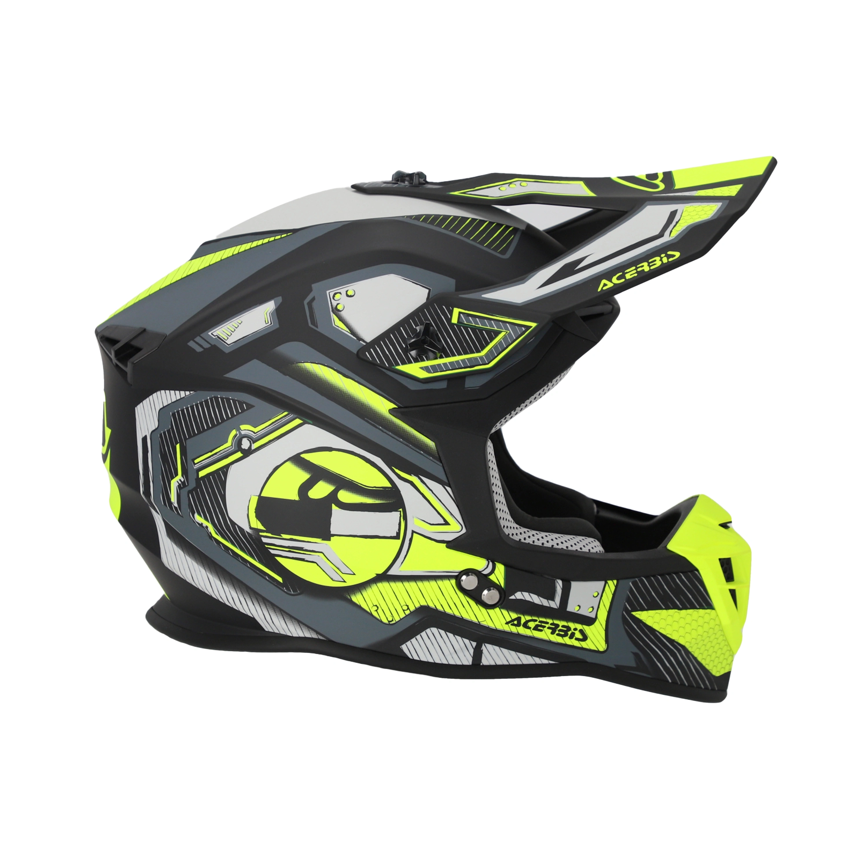 Шолом Acerbis Linear 2206 Black/Yellow
