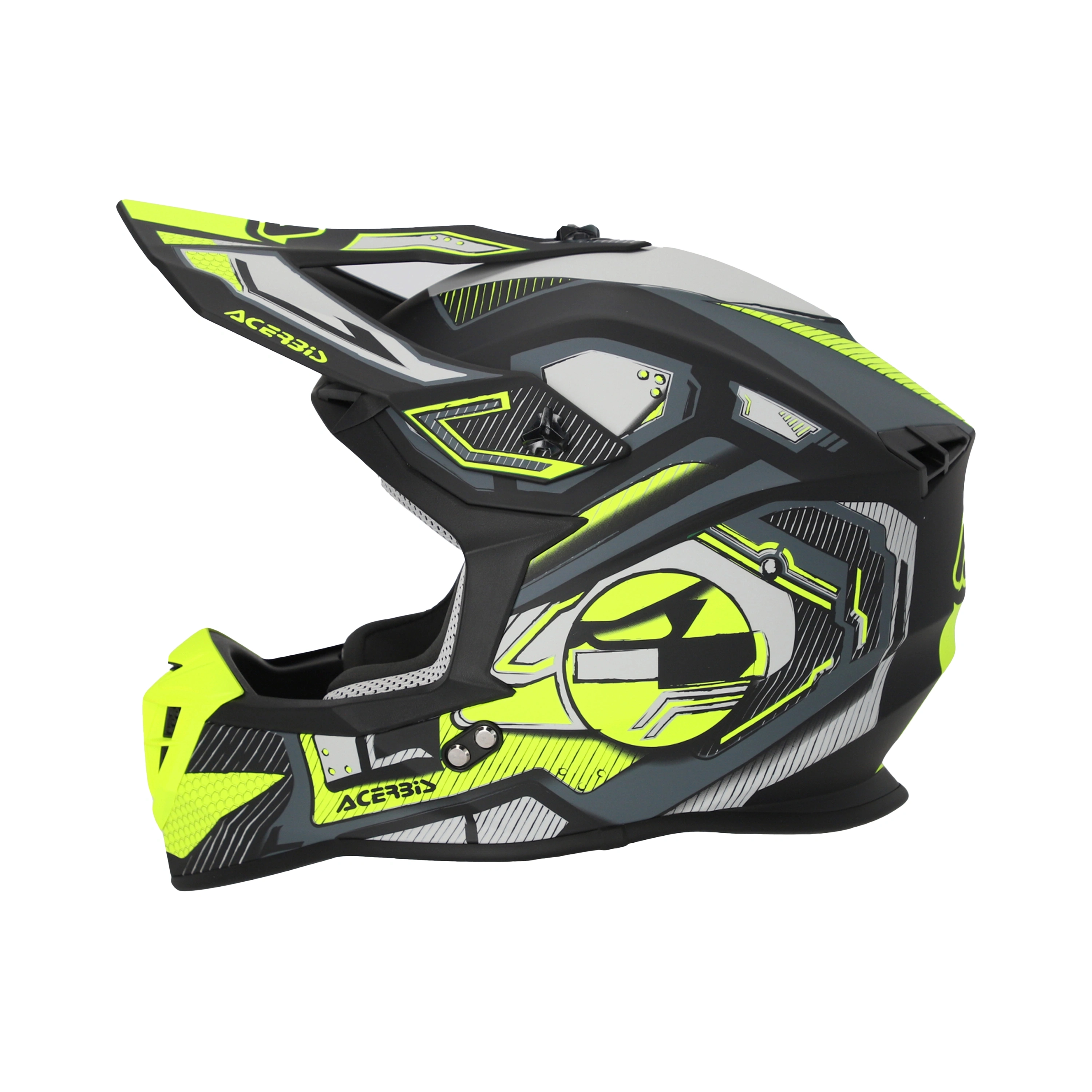 Шолом Acerbis Linear 2206 Black/Yellow