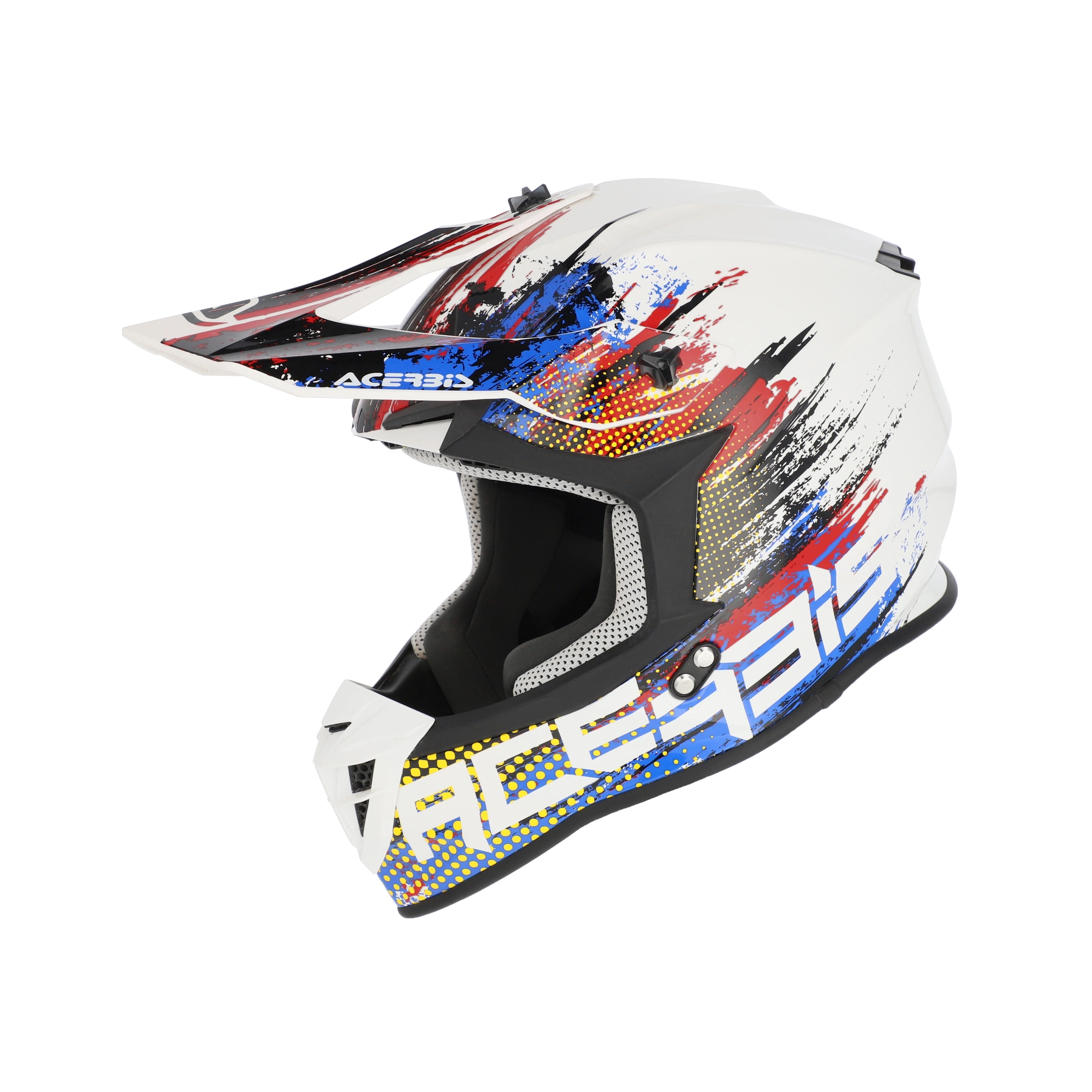 Шолом Acerbis Linear 2206 White/Blue/Red