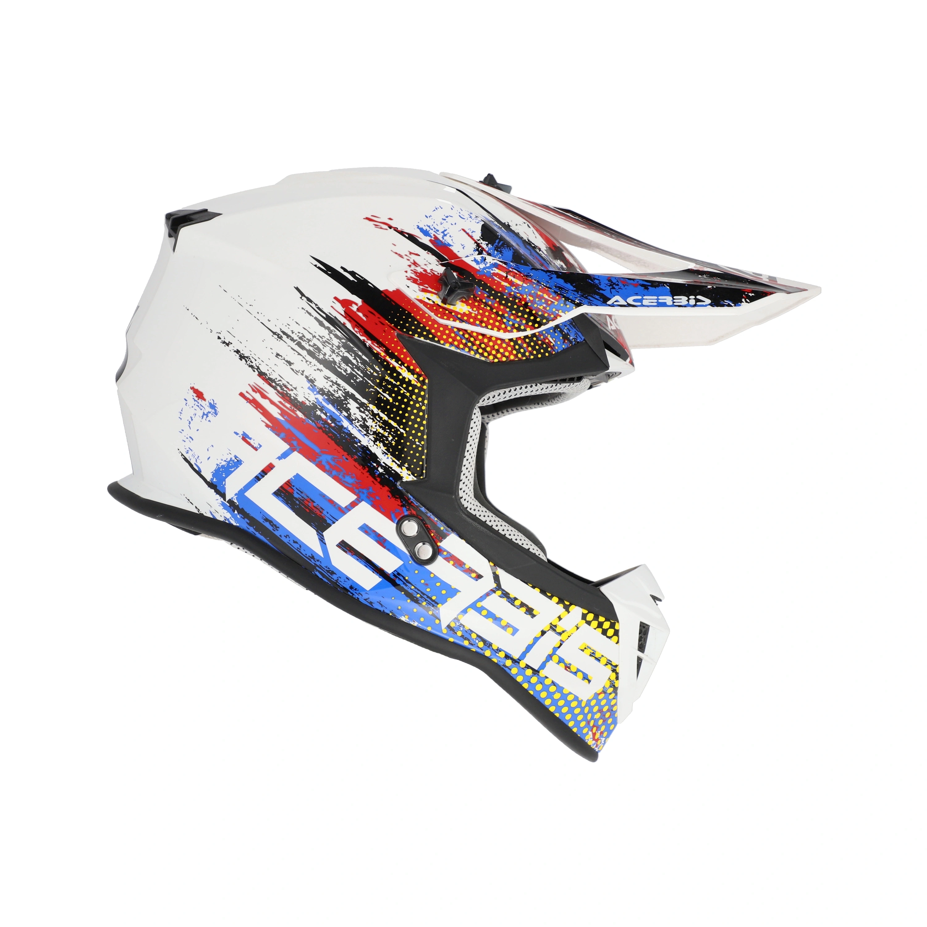 Шолом Acerbis Linear 2206 White/Blue/Red