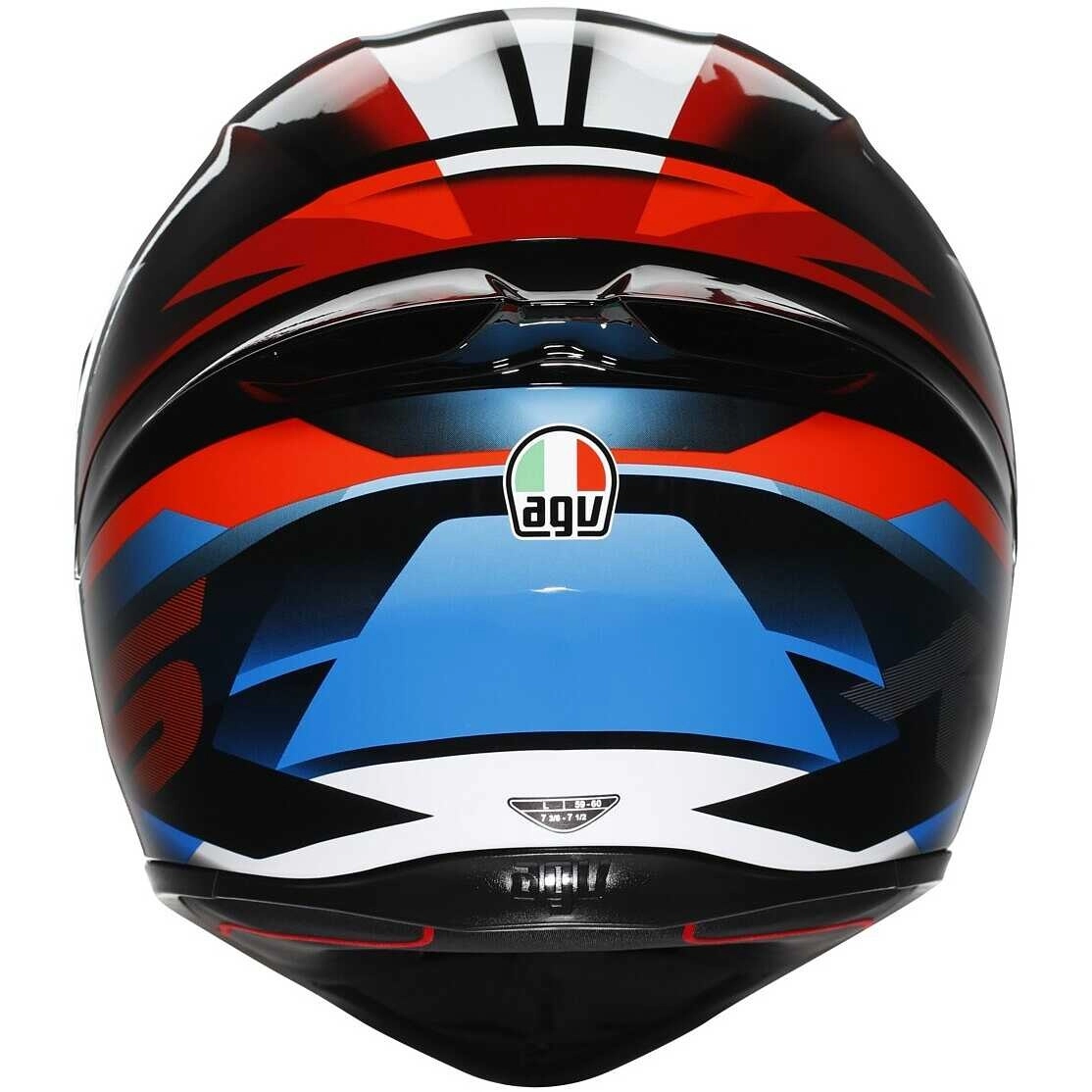 Шлем AGV K1 S Fastlap Black/Red/Blue