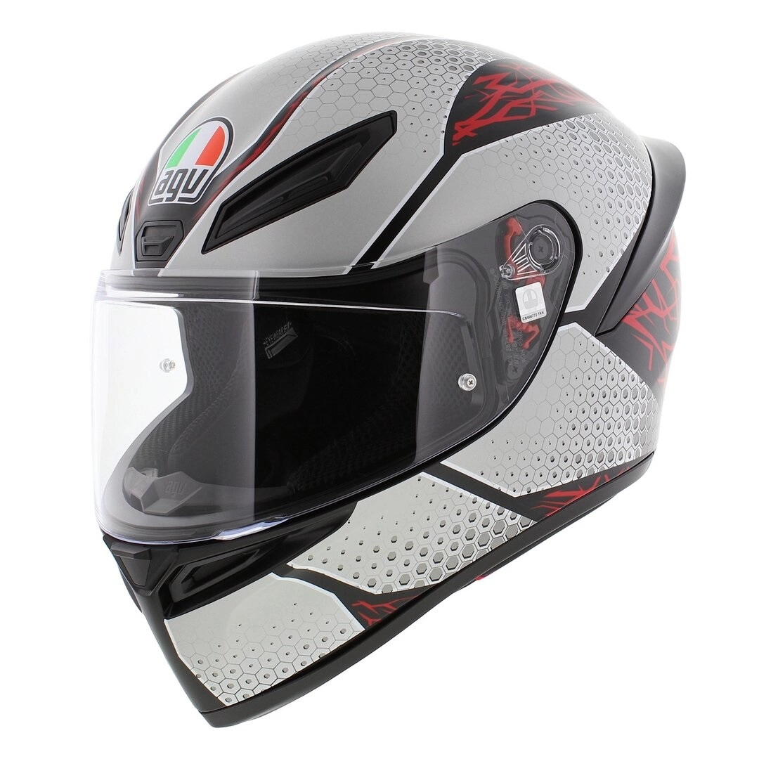Шолом AGV K1 S Speedarmor Black/Grey/Red