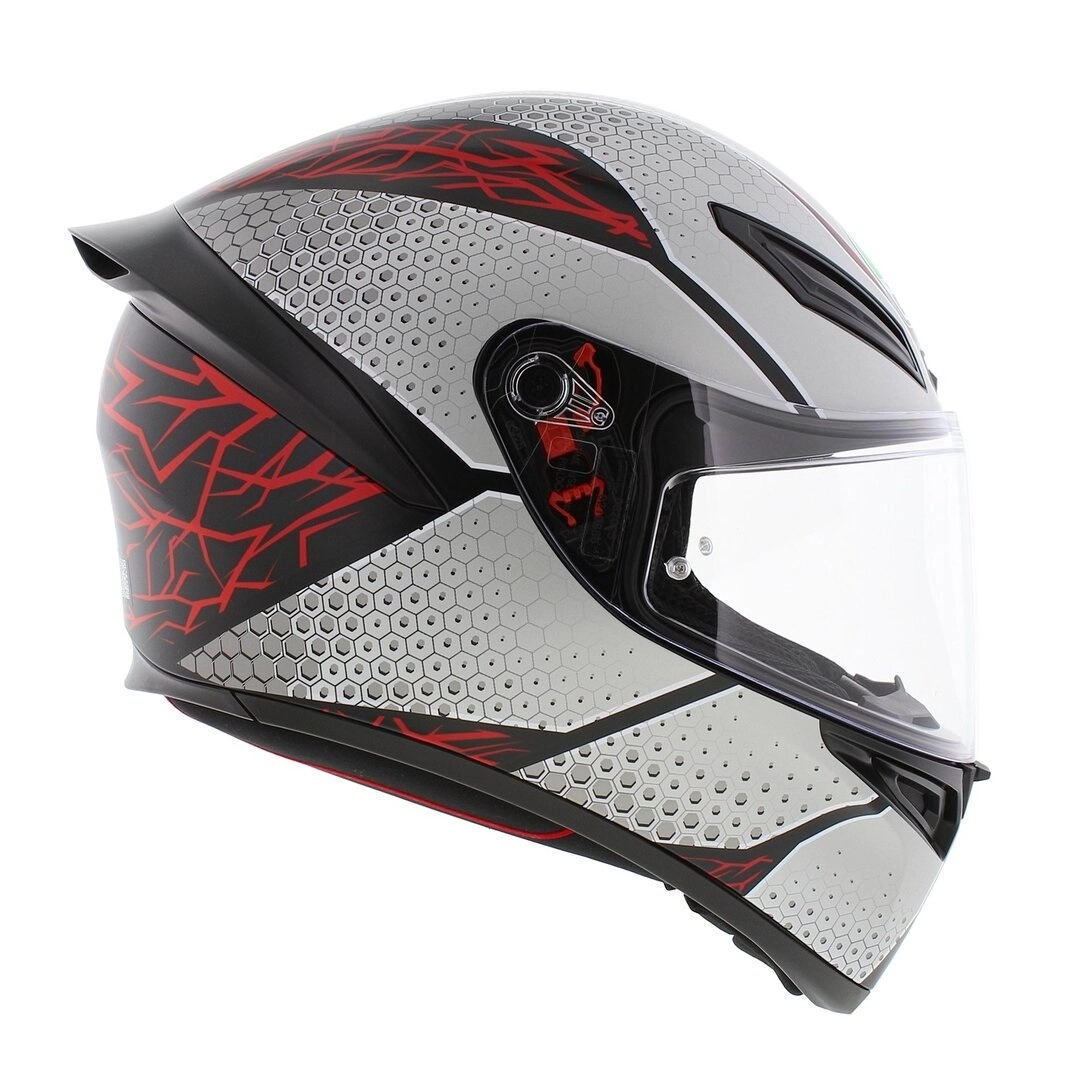 Шолом AGV K1 S Speedarmor Black/Grey/Red
