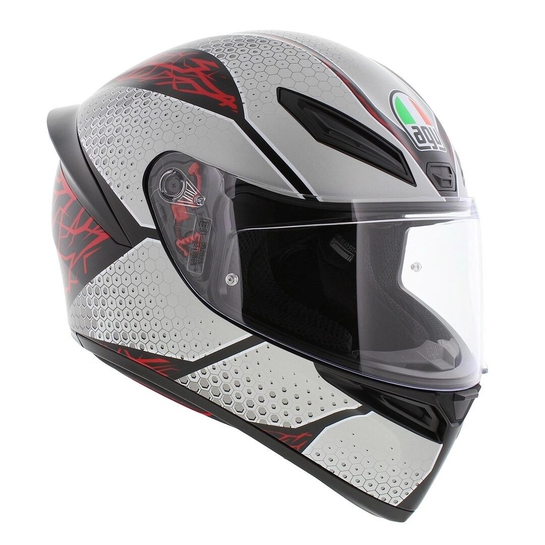 Шолом AGV K1 S Speedarmor Black/Grey/Red