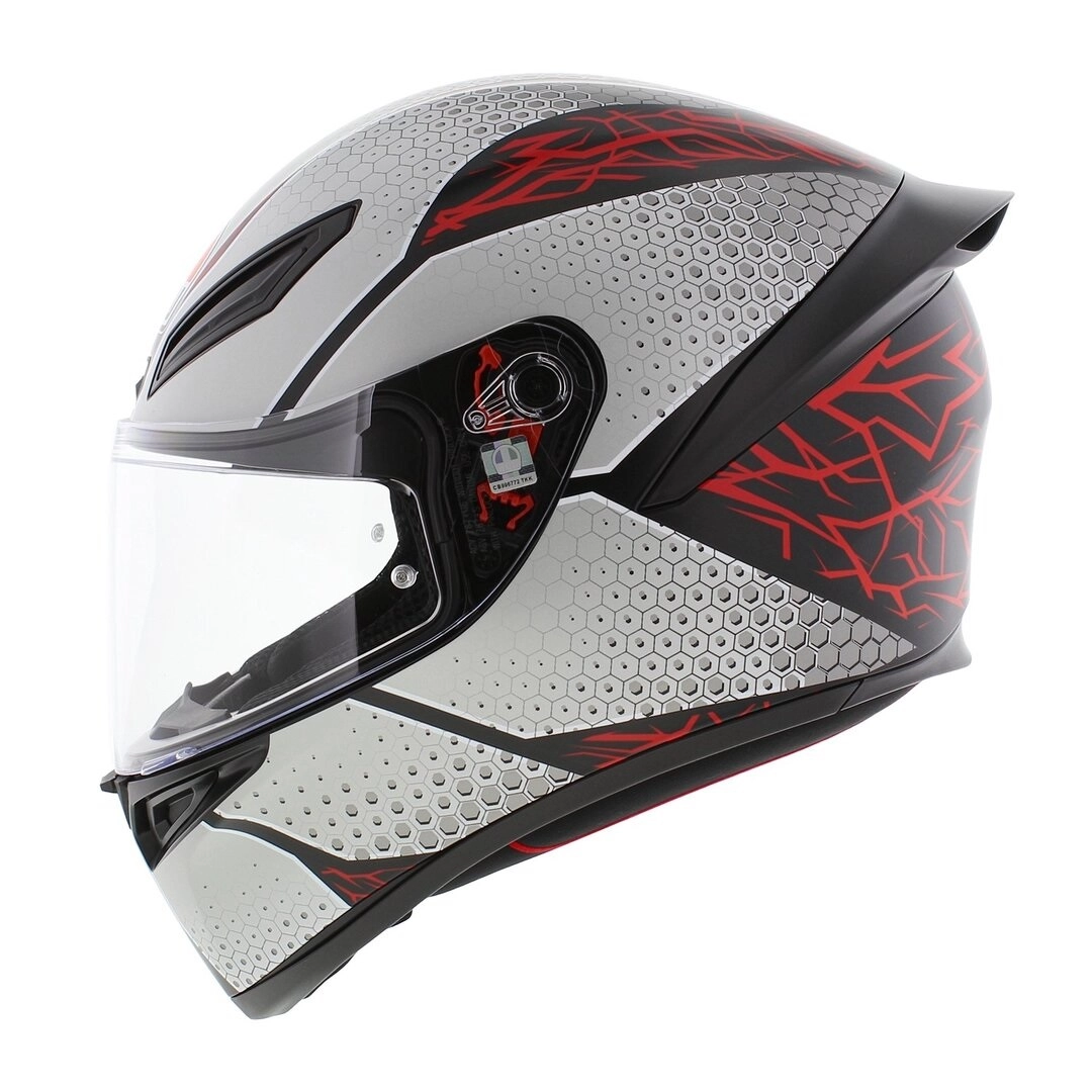 Шолом AGV K1 S Speedarmor Black/Grey/Red