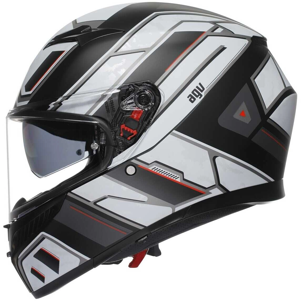 Шолом AGV K3 Rivia Matt Black/White