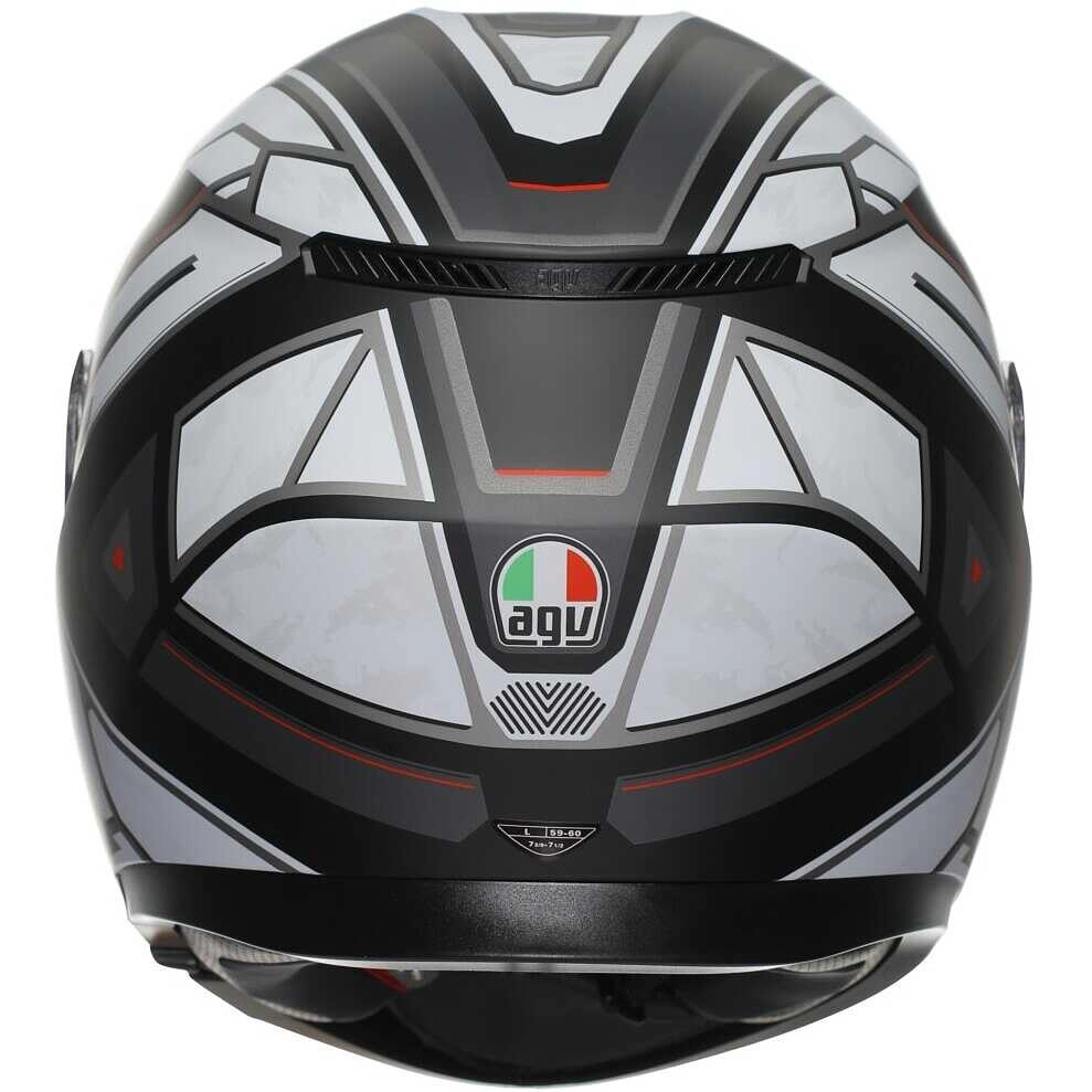 Шолом AGV K3 Rivia Matt Black/White
