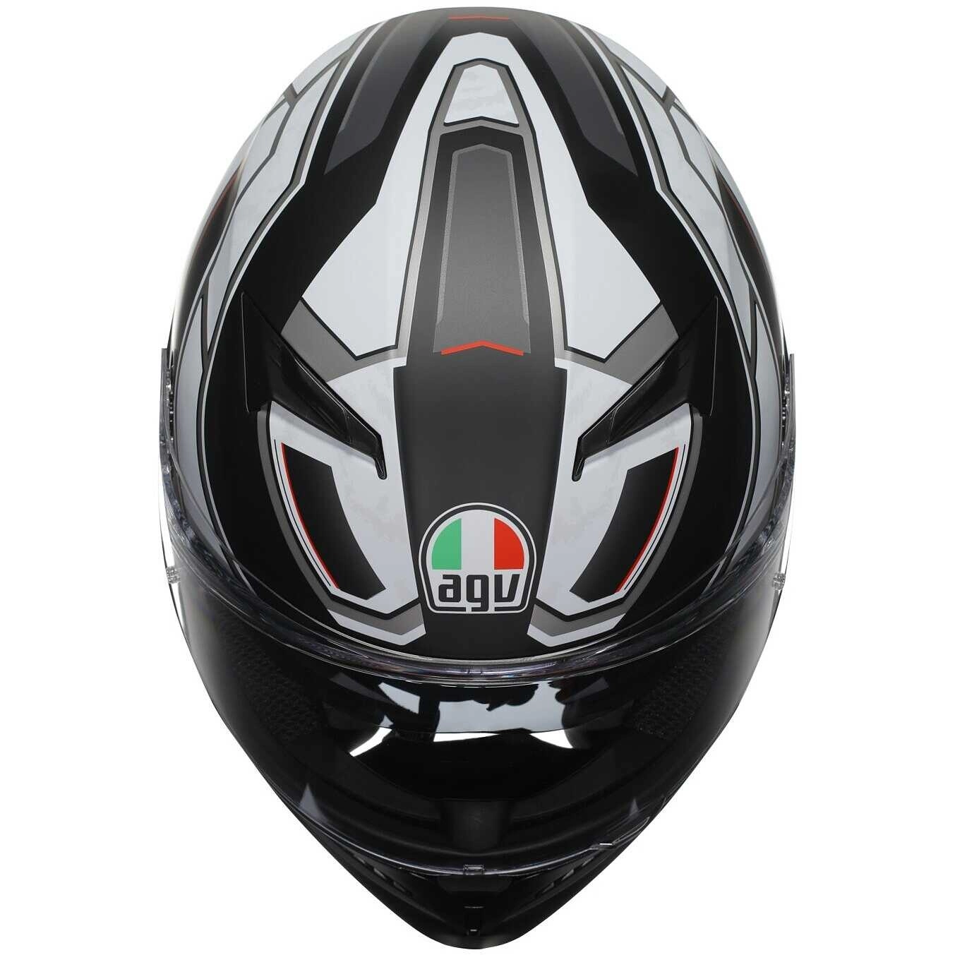 Шолом AGV K3 Rivia Matt Black/White