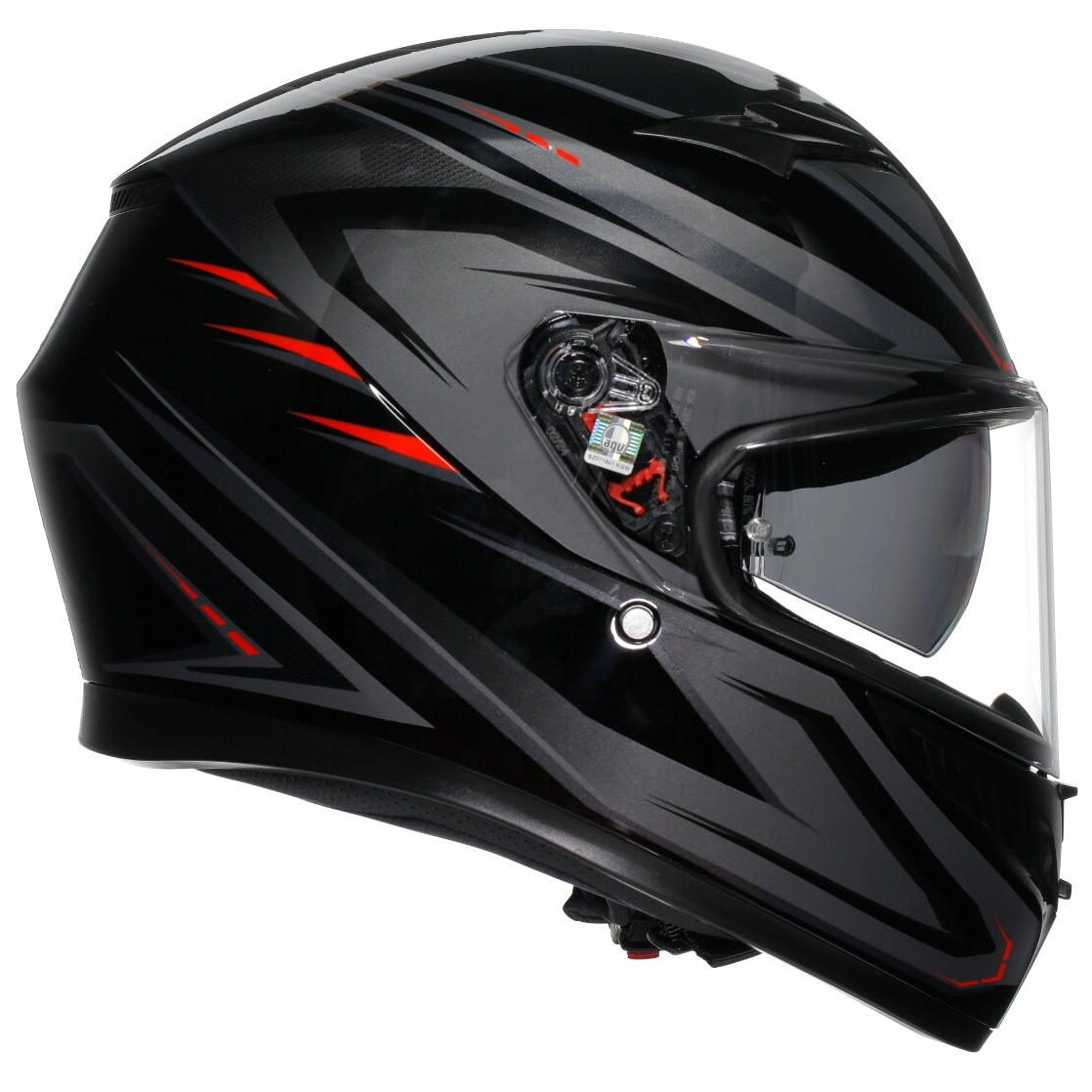 Шолом AGV K3 Syth Black/Red