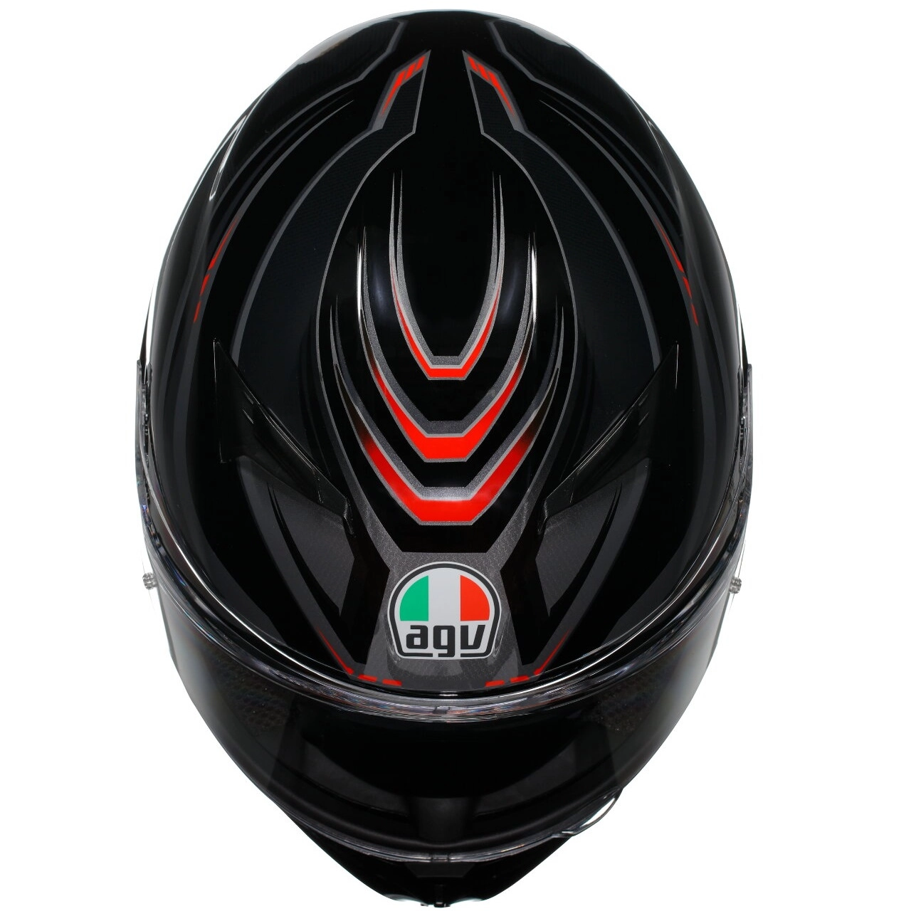 Шолом AGV K3 Syth Black/Red
