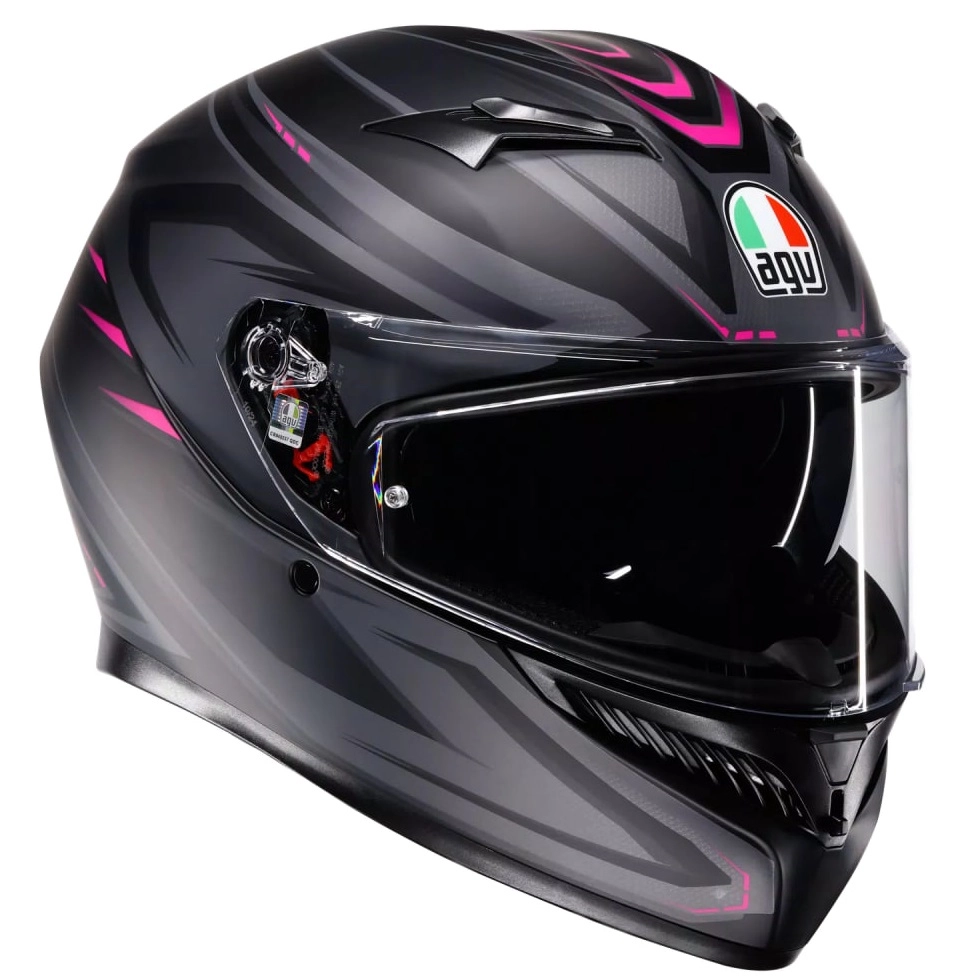 Шолом AGV K3 Syth Black/Pink