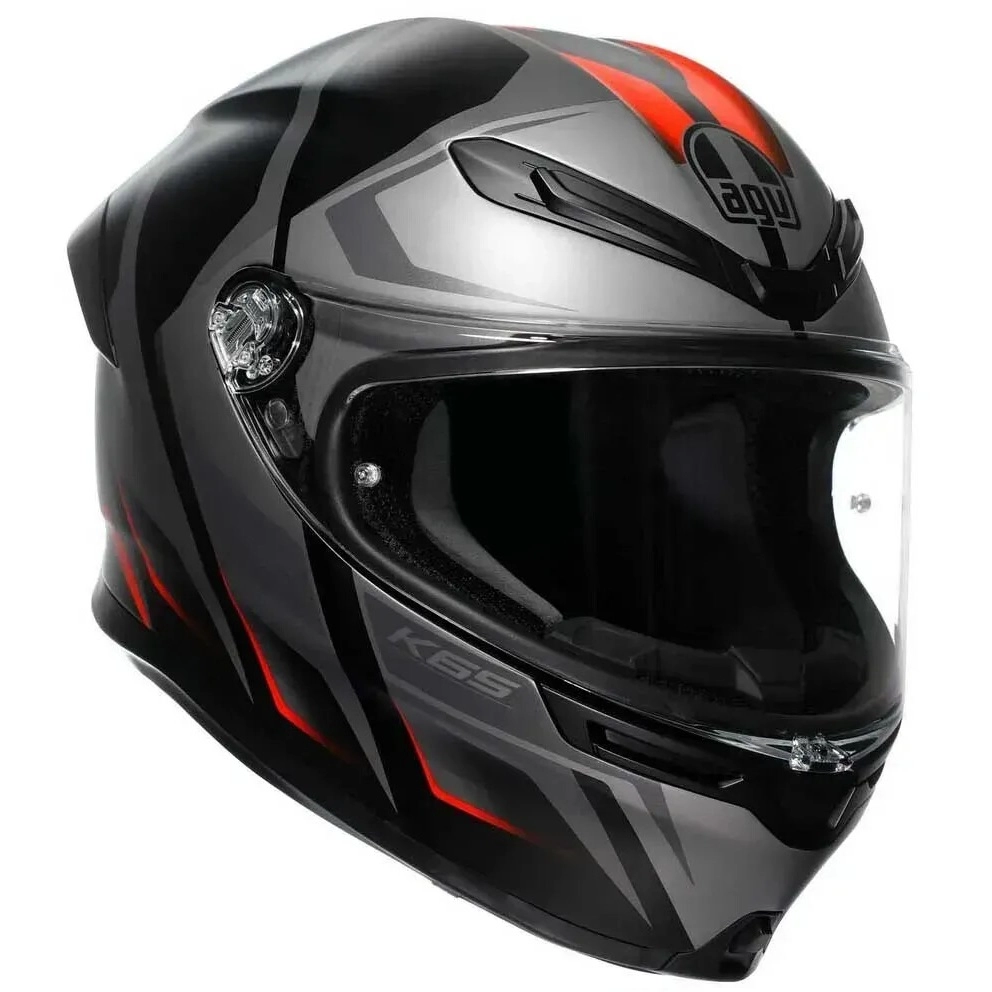 Шолом AGV K6 S Karve Black/Grey/Red