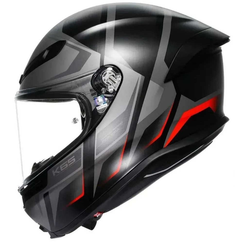 Шолом AGV K6 S Karve Black/Grey/Red