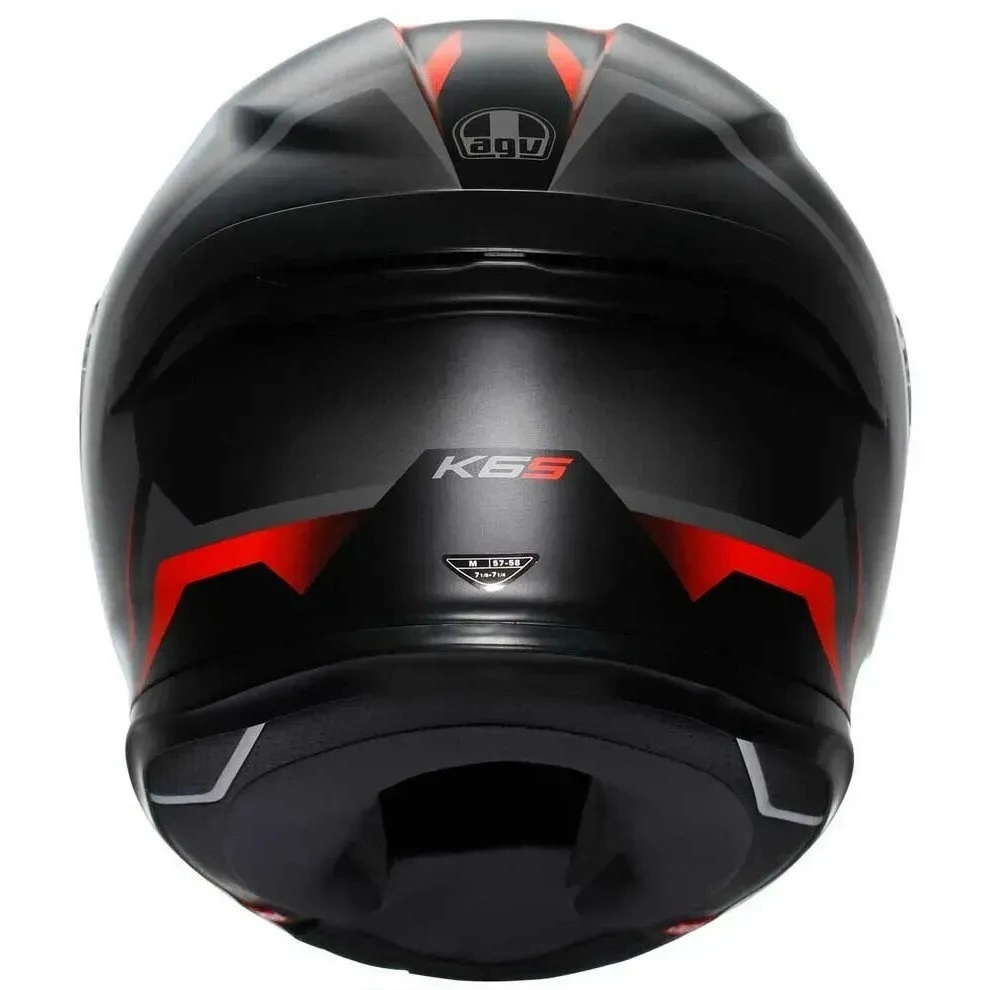 Шолом AGV K6 S Karve Black/Grey/Red