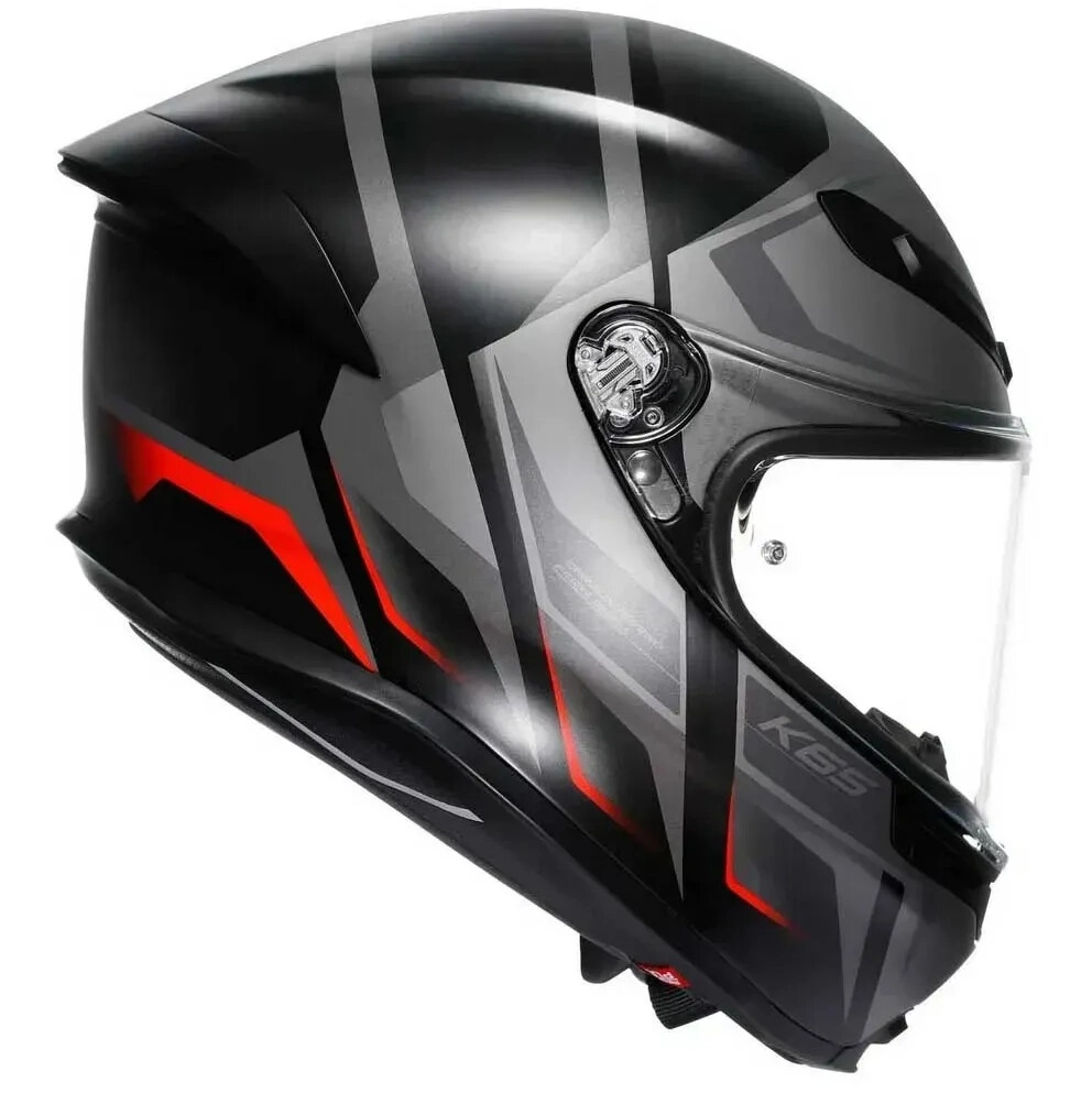 Шолом AGV K6 S Karve Black/Grey/Red