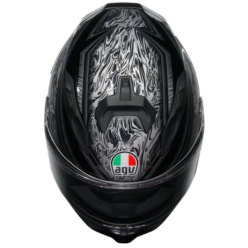 Шолом AGV K7 Damascus Black/Silver