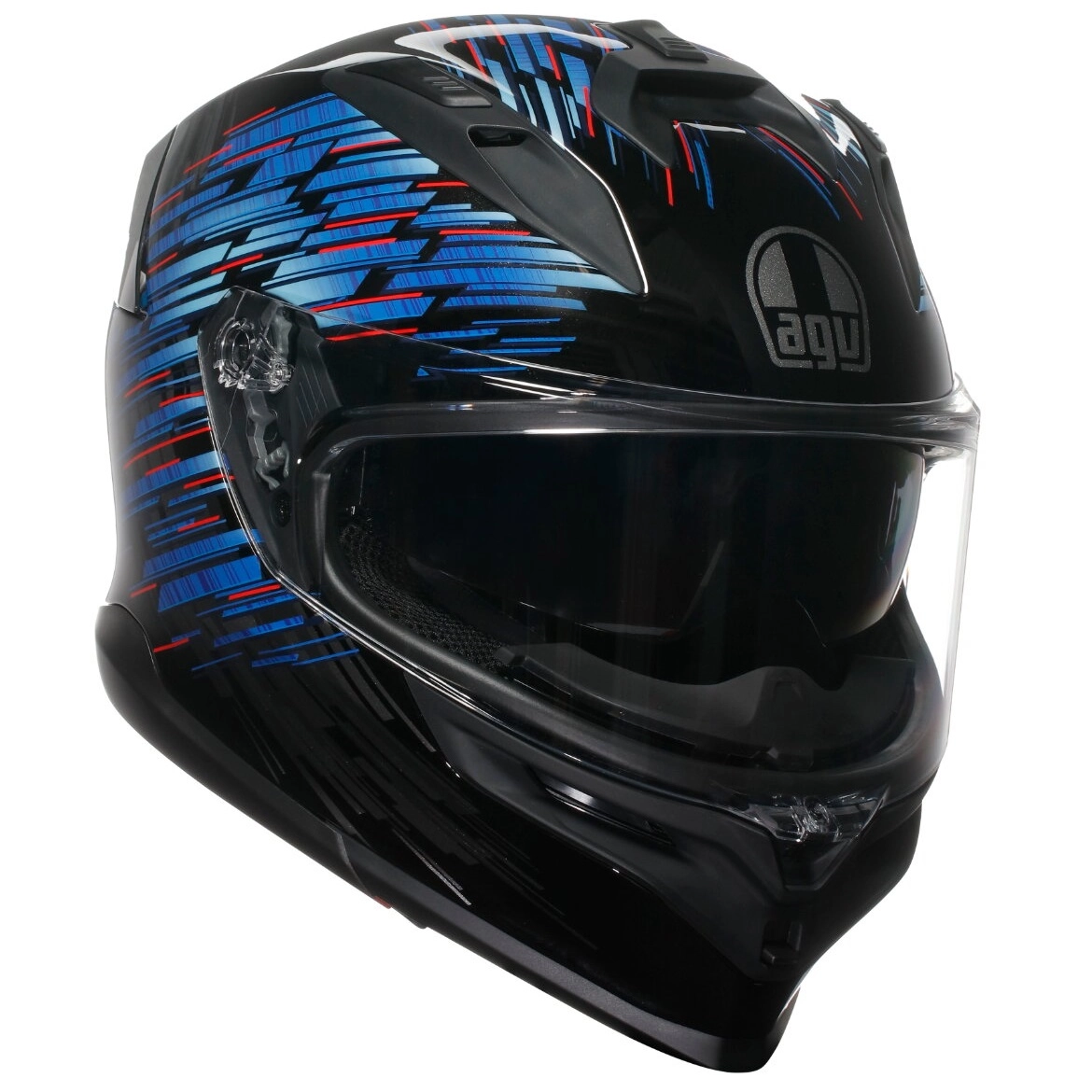 Шолом AGV K7 Genisys Black/Blue/Grey 