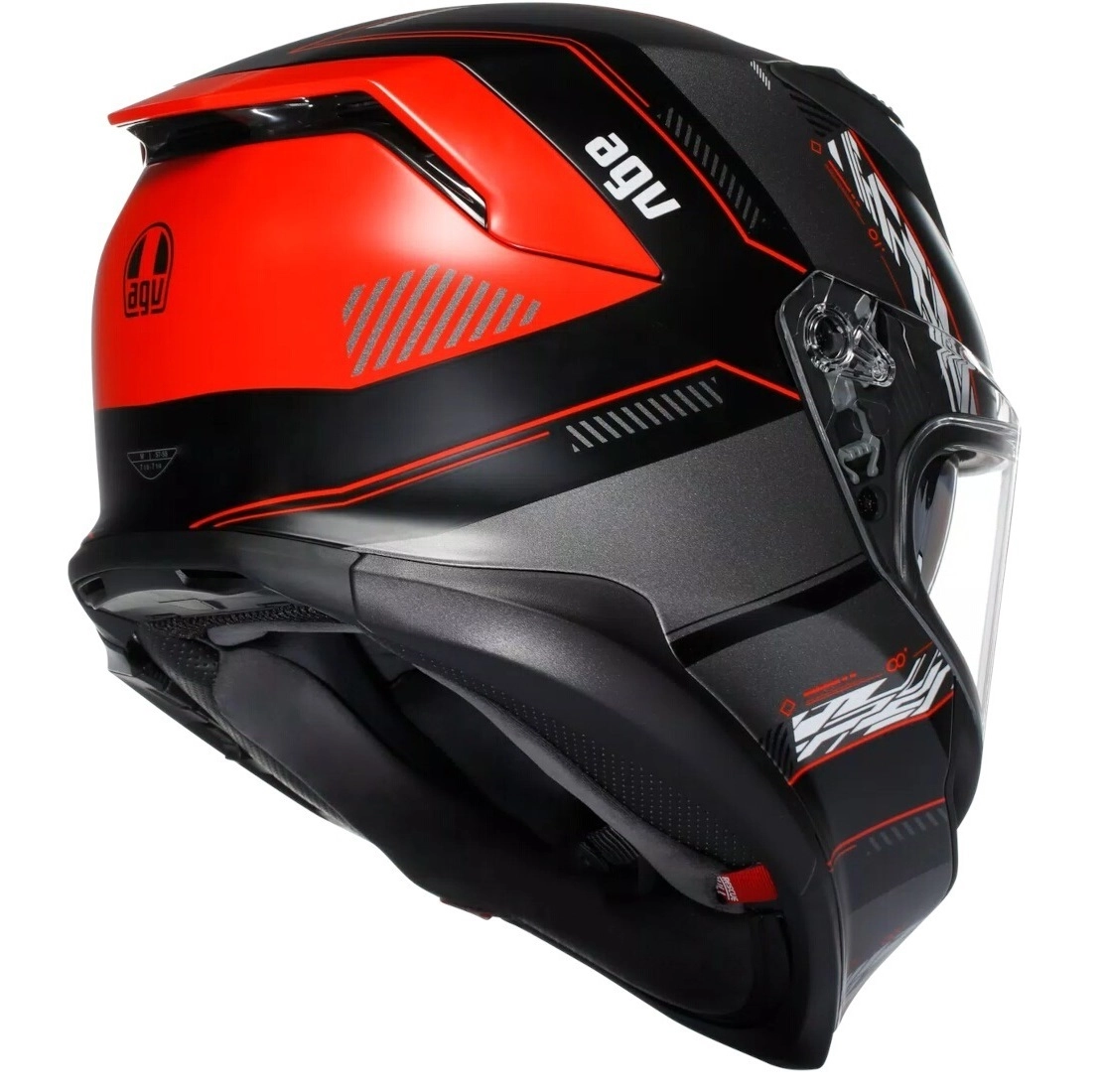 Шолом AGV K7 Kyber Black/Red