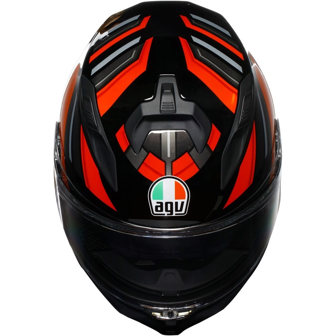 Шолом AGV K7 Taurax Black/Red