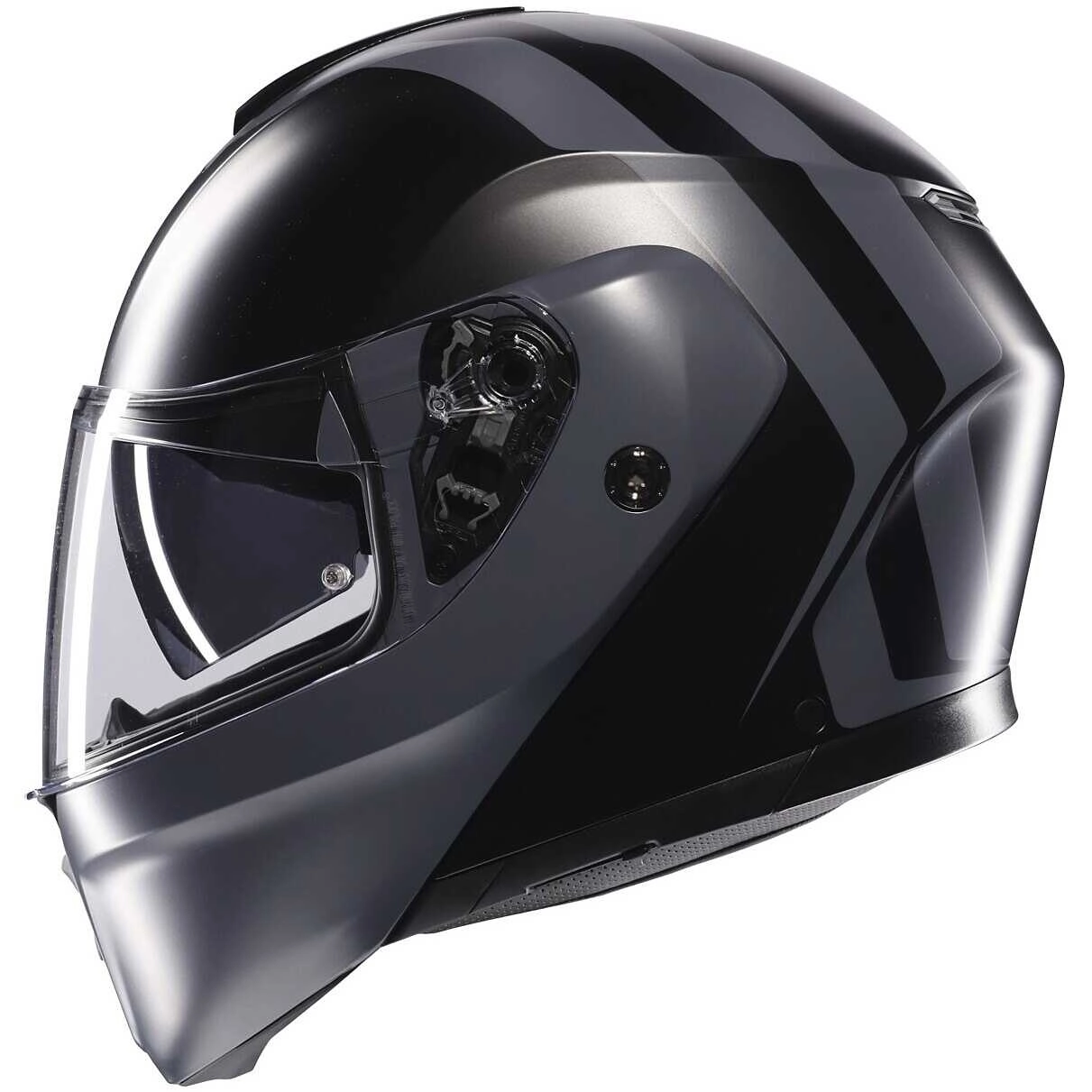Шолом AGV Streetmodular Resia Black/Grey