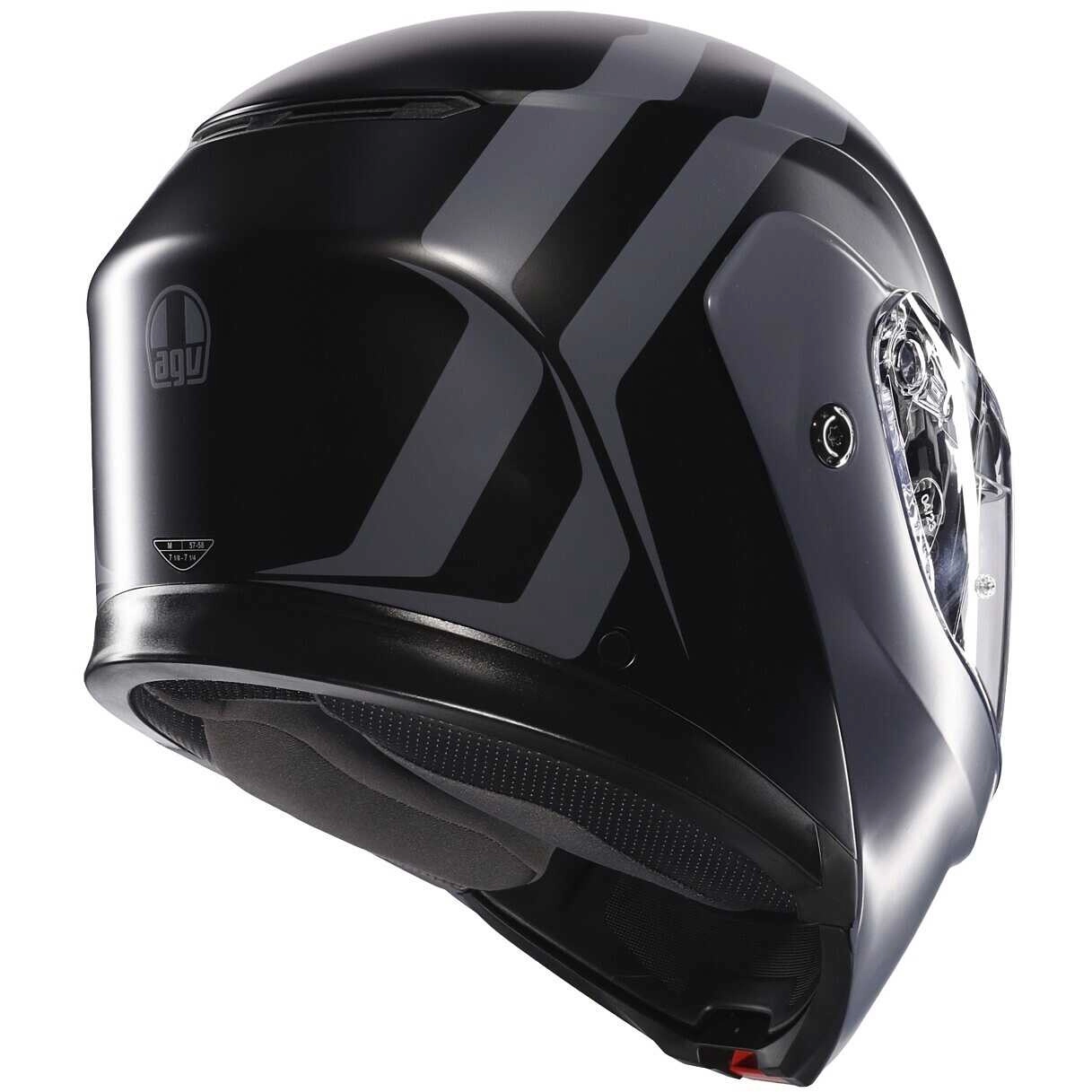 Шолом AGV Streetmodular Resia Black/Grey