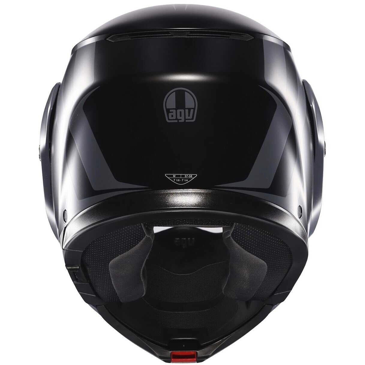 Шолом AGV Streetmodular Resia Black/Grey