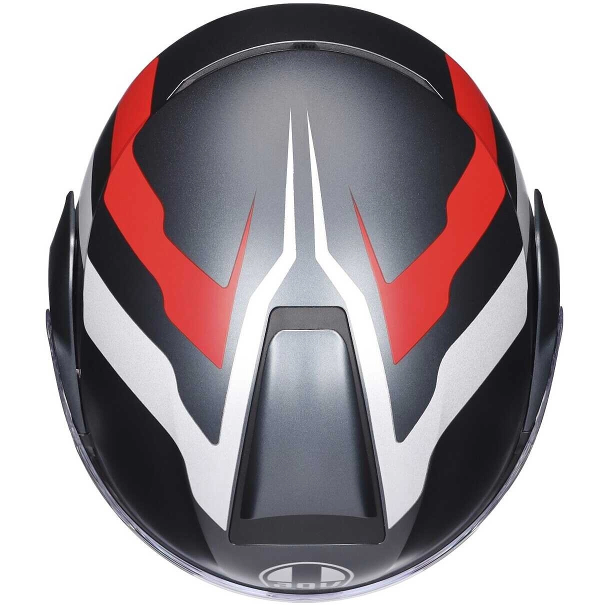 Шолом AGV Streetmodular Resia Grey/Silver/Red