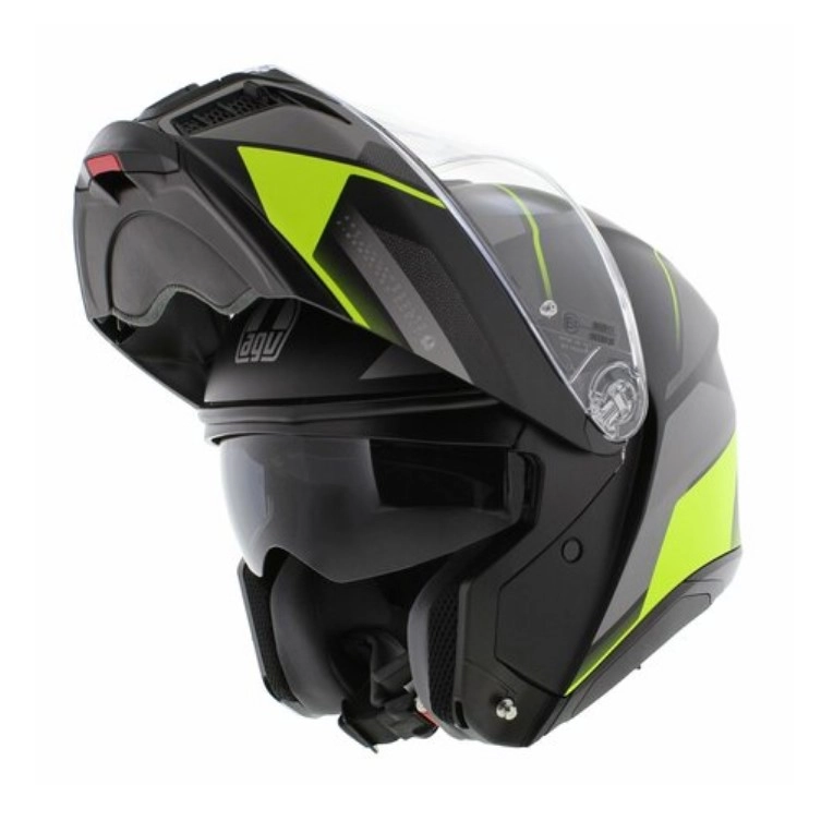 Шлем AGV Tourmodular Perception Black/Yellow