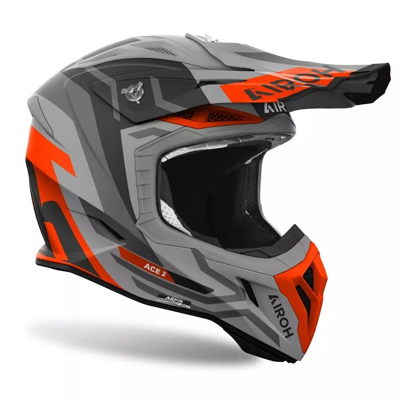 Шолом Airoh Aviator Ace II Ground Orange Matt