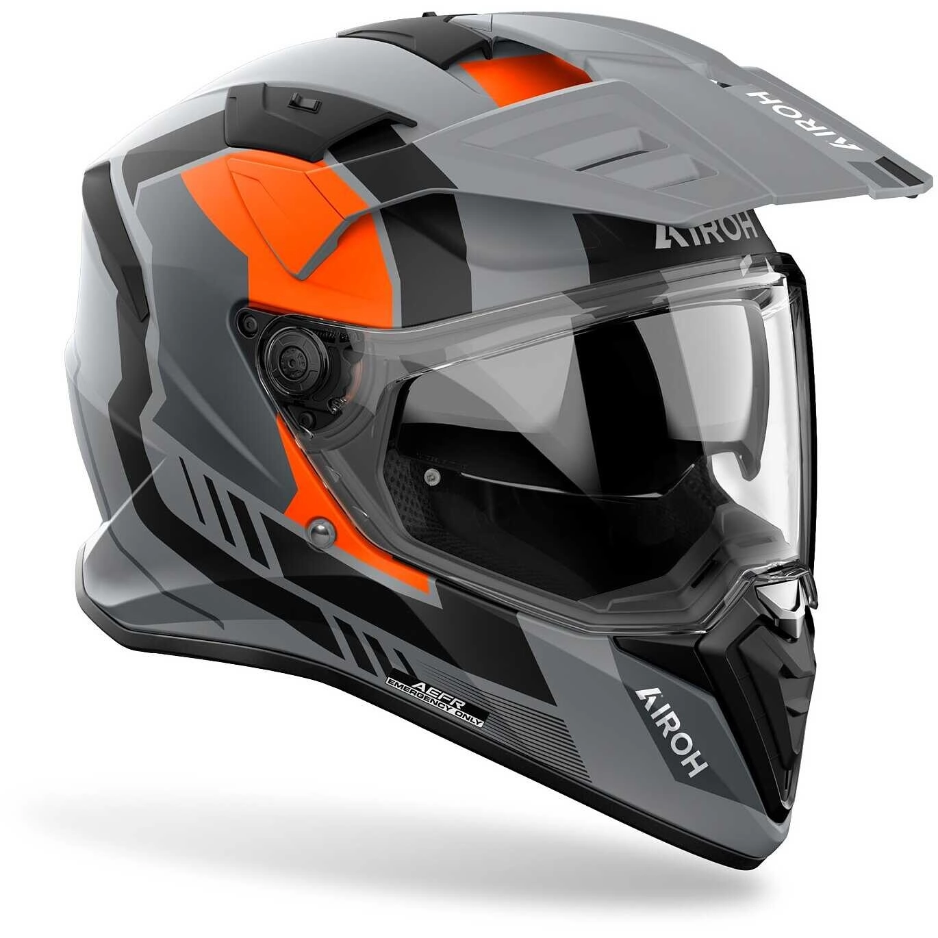 Шолом Airoh Bandit Horn Orange Matt