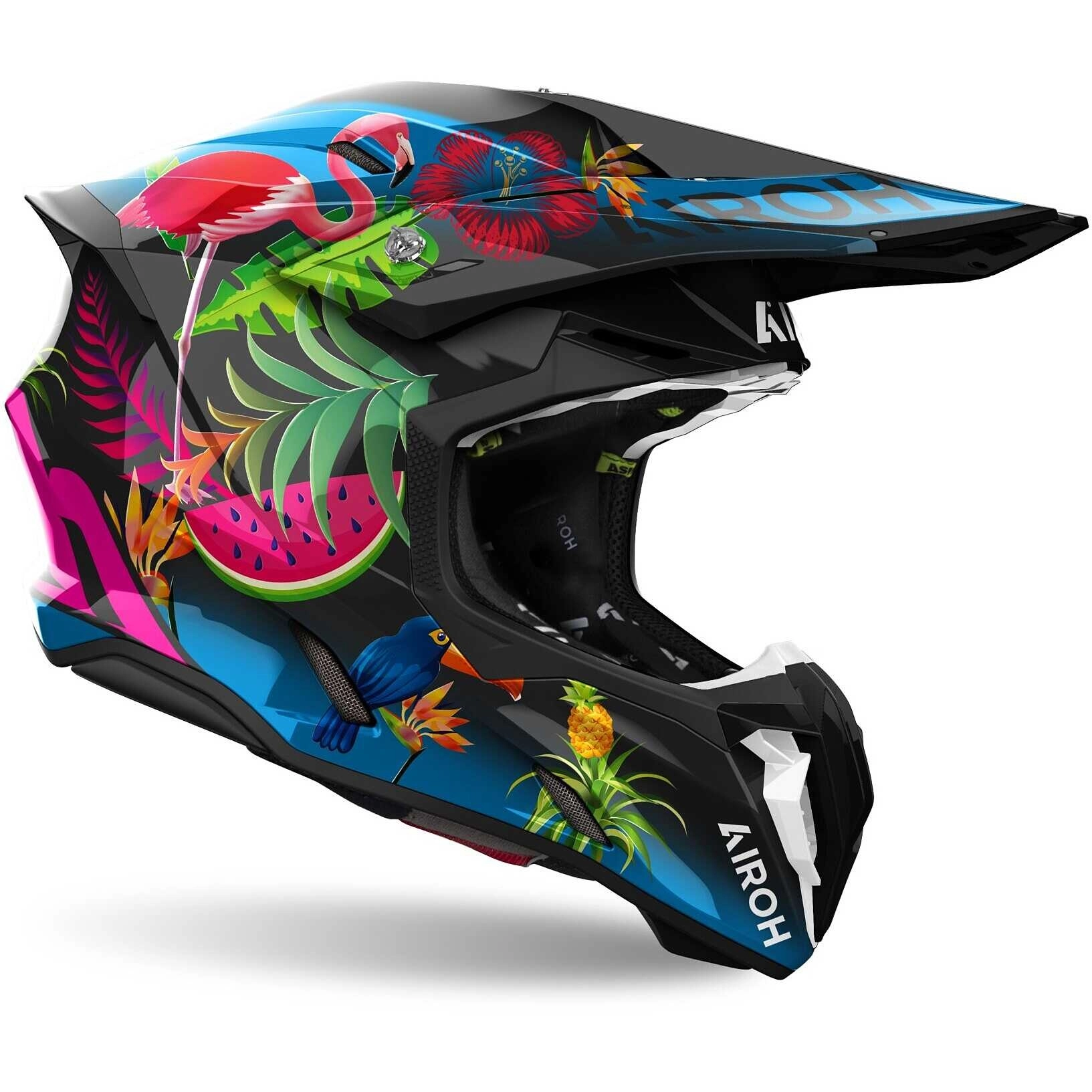 Шолом Airoh Twist 3 Amazonia Black/Green/Red