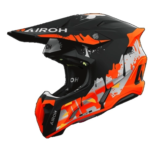 Шолом Airoh Twist 3 Dirt Black/Orange/Silver