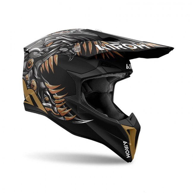 Шолом Airoh Wraaap Cyborg Black/Brown