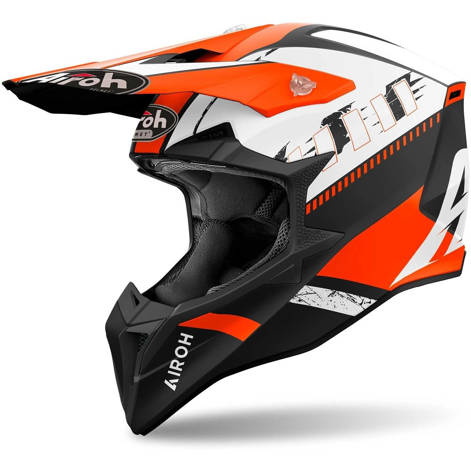 Шолом Airoh Wraaap Feel Orange Matt