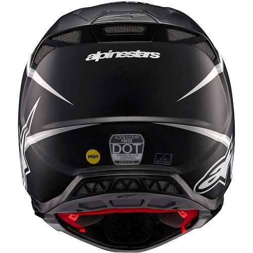 Шолом Alpinestars Supertech M10 Ampress Black/White