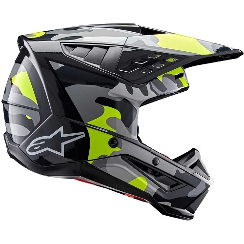 Шолом Alpinestars Supertech M5 Rover Black/Grey/Yellow