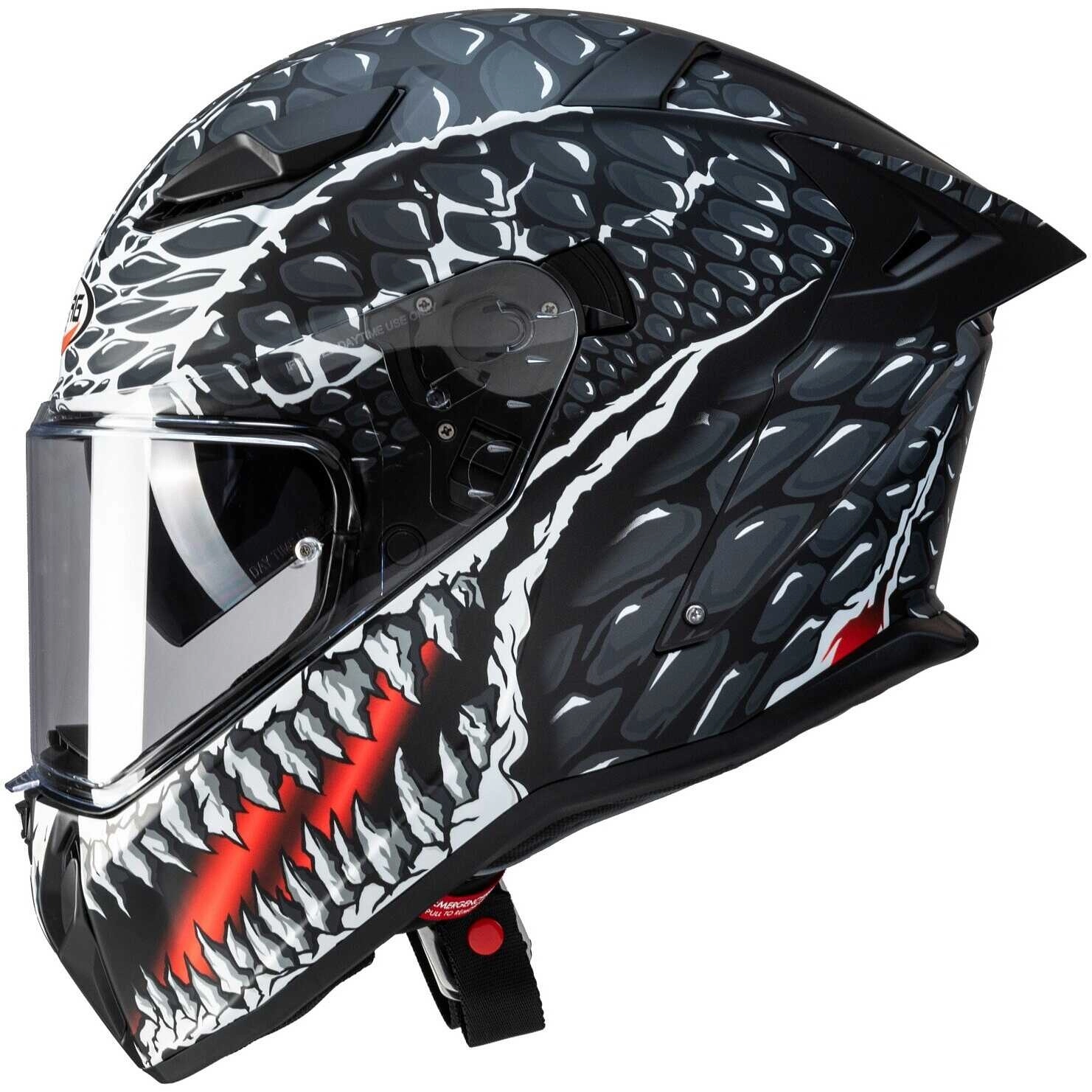 Шолом Caberg Drift EVO II Black/White/Red