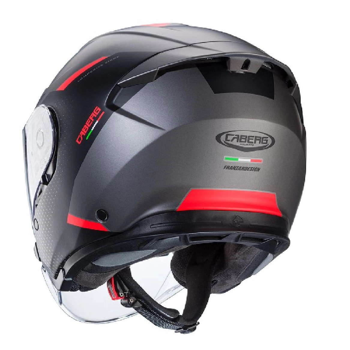 Шолом Caberg Flyon II Boss Black/Gray/Red